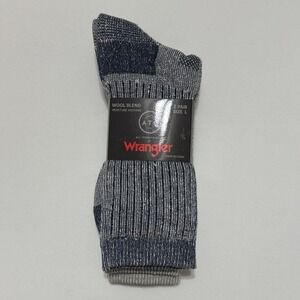 WRANGLER‎ Mens Socks Crew ATG All Terrain Gear Boot Wool 2 Pair Shoe Size 9-13